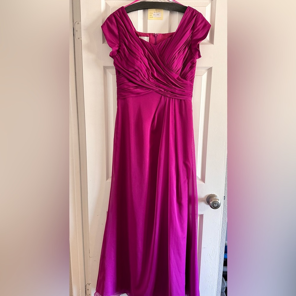 Magenta formal dress